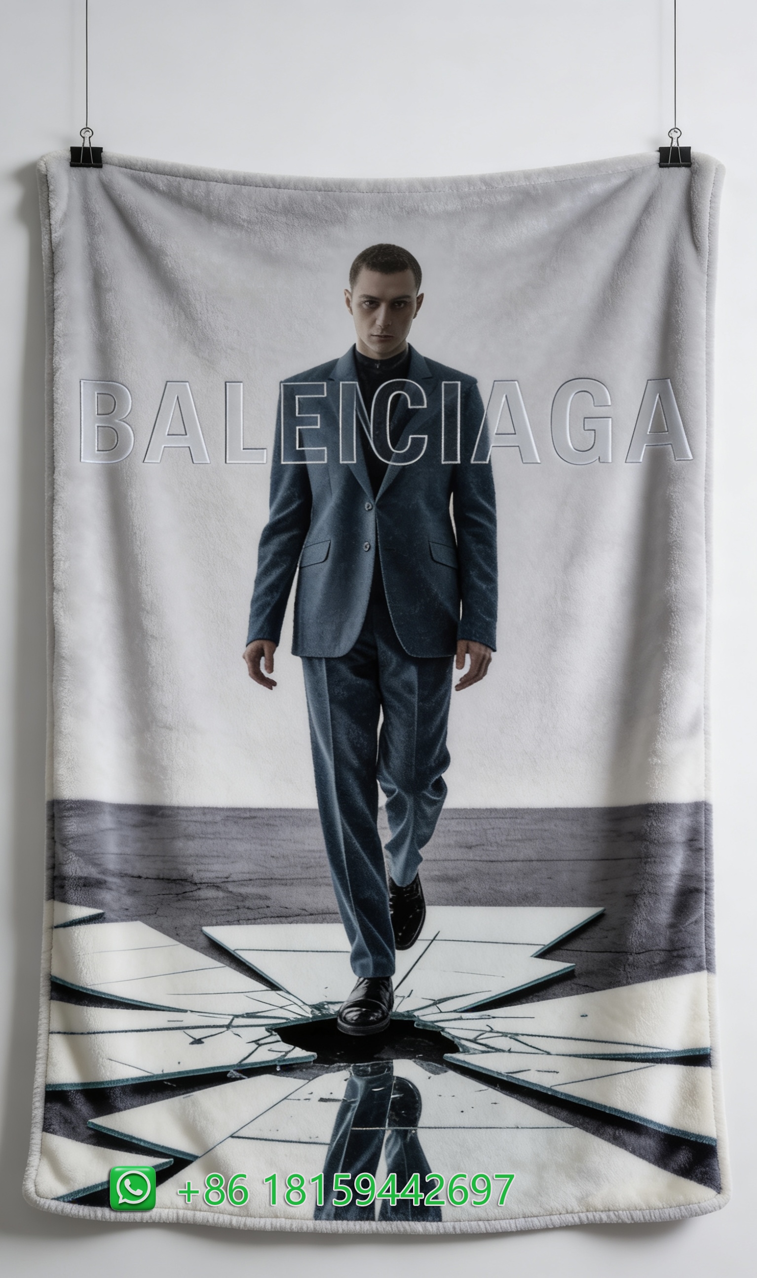 Balenciaga Throw Blankets